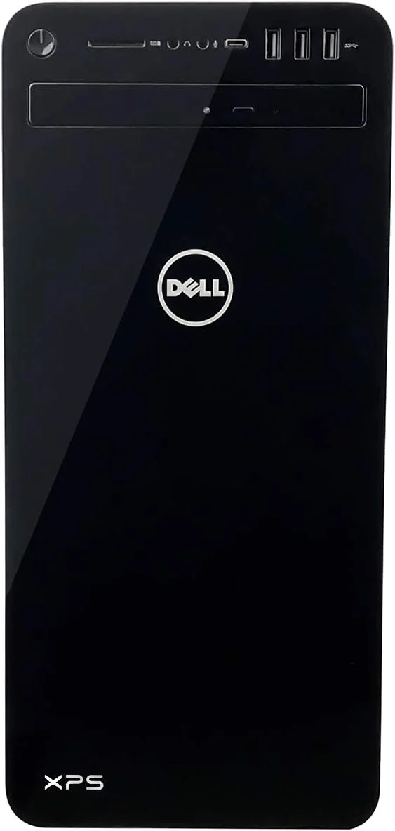 کامپیوتر رومیزی Dell Xps 8930 7814Blk Pus Tower با پردازنده نسل هشتم Intel Core I7 8700، رم 32 گیگابایتی Ddr4، هارد درایو 1 ترابایتی، حافظه 16 گیگابایتی Intel Optane، کارت گرافیک 6 گیگابایتی Nvidia Geforce Gtx 1060، دی وی دی رایتر و ویندوز 10 پرو i7-8700| 32GB R