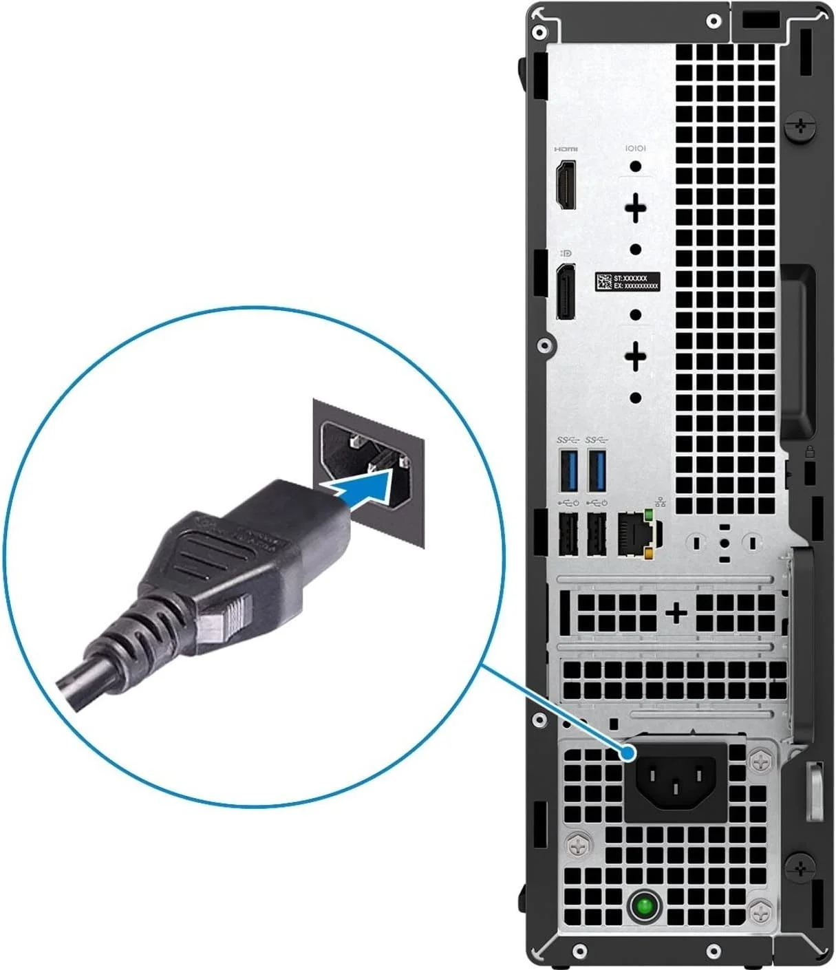 کامپیوتر رومیزی Dell OptiPlex 3000 - پردازنده Intel Core i5 نسل دوازدهم i5-12500 شش هسته ای (6 هسته) 3 گیگاهرتز - 8 گیگابایت رم DDR4 SDRAM - 256 گیگابایت M.2 PCI Express NVMe 3.0 x4 SSD - فرم فاکتور کوچک - مشکی کامپیوتر رومیزی Dell OptiPlex 3000 - پردازنده Intel Core i5 نسل دوازدهم i5-12500 شش هسته ای (6 هسته) 3 گیگاهرتز - 8 گیگابایت رم DDR4 SDRAM - 256 گیگابایت M.2 PCI Express NVMe 3.0 x4 SSD - فرم فاکتور کوچک - مشکی