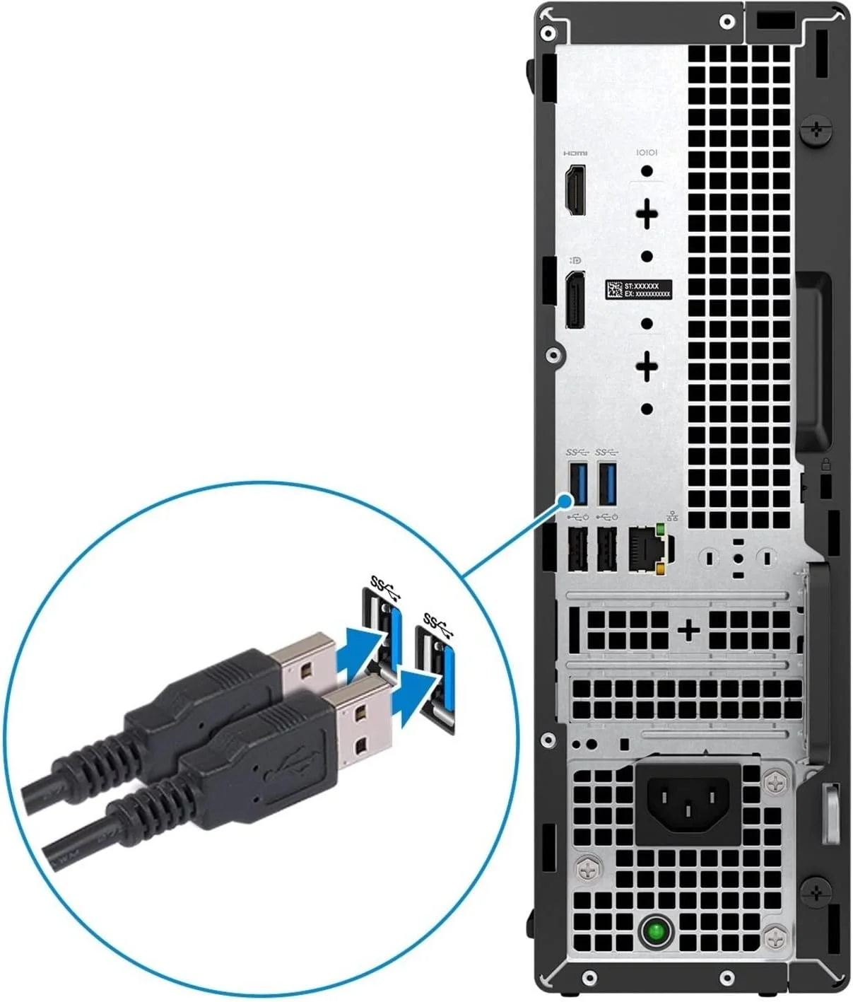 کامپیوتر رومیزی Dell OptiPlex 3000 - پردازنده Intel Core i5 نسل دوازدهم i5-12500 شش هسته ای (6 هسته) 3 گیگاهرتز - 8 گیگابایت رم DDR4 SDRAM - 256 گیگابایت M.2 PCI Express NVMe 3.0 x4 SSD - فرم فاکتور کوچک - مشکی کامپیوتر رومیزی Dell OptiPlex 3000 - پردازنده Intel Core i5 نسل دوازدهم i5-12500 شش هسته ای (6 هسته) 3 گیگاهرتز - 8 گیگابایت رم DDR4 SDRAM - 256 گیگابایت M.2 PCI Express NVMe 3.0 x4 SSD - فرم فاکتور کوچک - مشکی