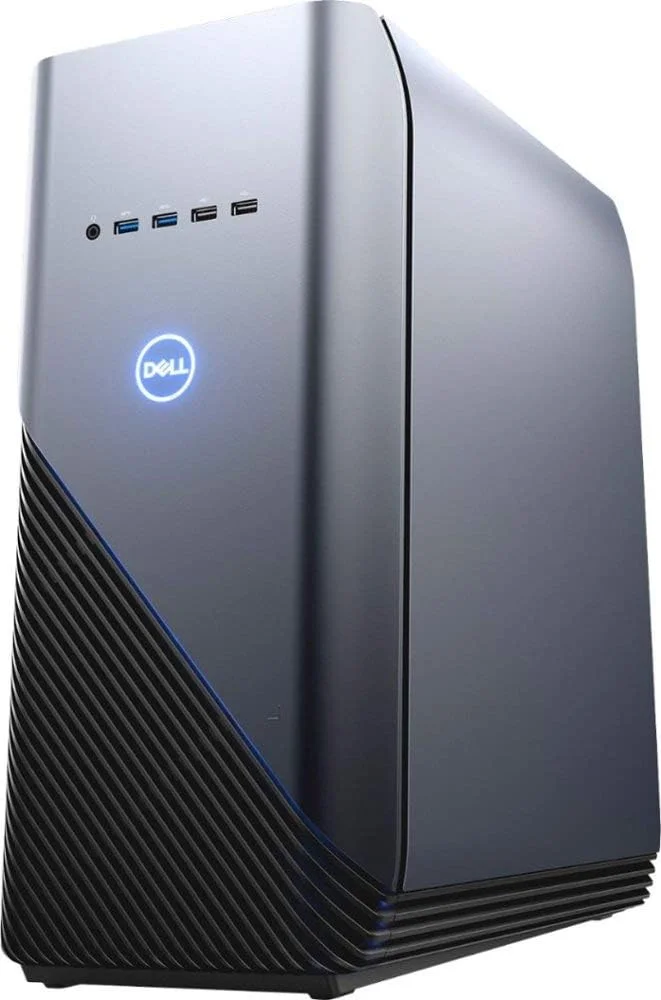 کامپیوتر گیمینگ رومیزی Dell Inspiron با پردازنده AMD Ryzen 7 2700، رم 16 گیگابایتی، هارد دیسک 1 ترابایتی، کارت گرافیک AMD Radeon RX 580 4GB GDDR5، ویندوز 10 64 بیتی، LED آبی، شماره مدل: i5676-A696Blu کامپیوتر گیمینگ رومیزی Dell Inspiron با پردازنده AMD Ryzen 7 2700، رم 16 گیگابایتی، هارد دیسک 1 ترابایتی، کارت گرافیک AMD Radeon RX 580 4GB GDDR5، ویندوز 10 64 بیتی، LED آبی، شماره مدل: i5676-A696Blu