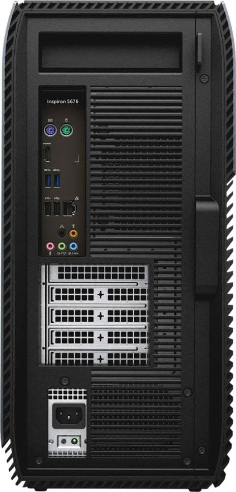 کامپیوتر گیمینگ رومیزی Dell Inspiron با پردازنده AMD Ryzen 7 2700، رم 16 گیگابایتی، هارد دیسک 1 ترابایتی، کارت گرافیک AMD Radeon RX 580 4GB GDDR5، ویندوز 10 64 بیتی، LED آبی، شماره مدل: i5676-A696Blu کامپیوتر گیمینگ رومیزی Dell Inspiron با پردازنده AMD Ryzen 7 2700، رم 16 گیگابایتی، هارد دیسک 1 ترابایتی، کارت گرافیک AMD Radeon RX 580 4GB GDDR5، ویندوز 10 64 بیتی، LED آبی، شماره مدل: i5676-A696Blu