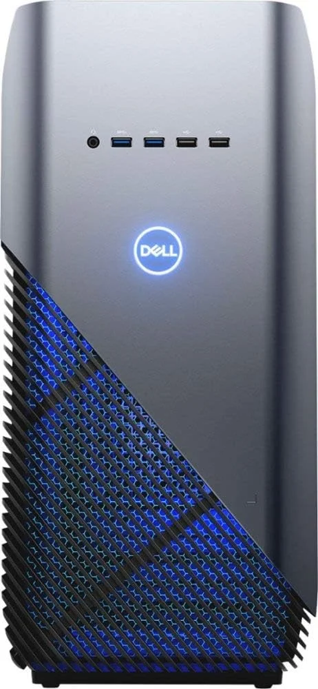 کامپیوتر گیمینگ رومیزی Dell Inspiron با پردازنده AMD Ryzen 7 2700، رم 16 گیگابایتی، هارد دیسک 1 ترابایتی، کارت گرافیک AMD Radeon RX 580 4GB GDDR5، ویندوز 10 64 بیتی، LED آبی، شماره مدل: i5676-A696Blu کامپیوتر گیمینگ رومیزی Dell Inspiron با پردازنده AMD Ryzen 7 2700، رم 16 گیگابایتی، هارد دیسک 1 ترابایتی، کارت گرافیک AMD Radeon RX 580 4GB GDDR5، ویندوز 10 64 بیتی، LED آبی، شماره مدل: i5676-A696Blu