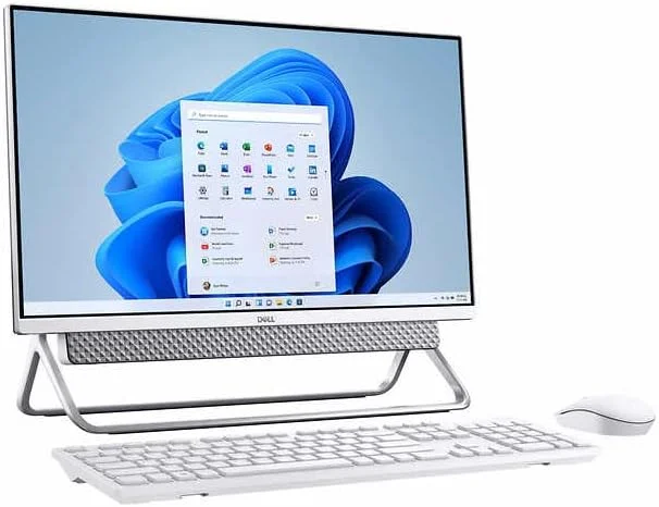 جدیدترین کامپیوتر رومیزی لمسی آل این وان 24 اینچی Dell Inspiron 5400 با صفحه نمایش FHD (1920 x 1080)، وب کم پاپ آپ، پردازنده Intel Core i5-1135G7، رم 16 گیگابایتی DDR4، حافظه SSD 256 گیگابایتی و هارد دیسک 1 ترابایتی، ویندوز 11 هوم