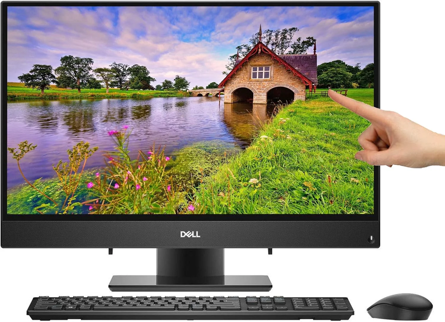 کامپیوتر همه کاره لمسی 23.8 اینچی دل Inspiron 3477 با کیفیت FHD و حافظه 1 ترابایتی