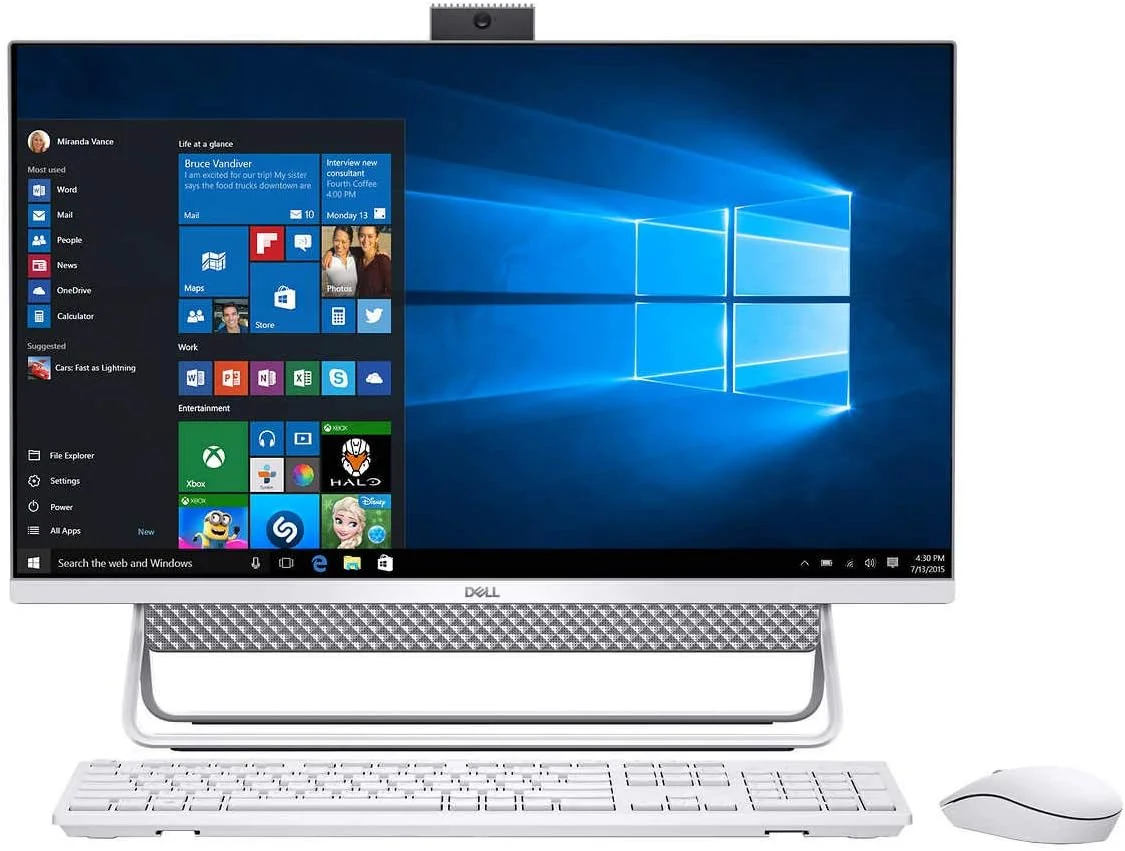کامپیوتر همه کاره Dell Inspiron 7700، صفحه نمایش لمسی 27 اینچی FHD، پردازنده Intel Core i7-1165G7 نسل 11، رم 32 گیگابایتی، SSD 2 ترابایتی، وب کم، کارت گرافیک Nvidia Geforce MX330 2GB، HDMI، کارت SD، USB Type-C - Windows 10 Pro کامپیوتر همه کاره Dell Inspiron 7700، صفحه نمایش لمسی 27 اینچی FHD، پردازنده Intel Core i7-1165G7 نسل 11، رم 32 گیگابایتی، SSD 2 ترابایتی، وب کم، کارت گرافیک Nvidia Geforce MX330 2GB، HDMI، کارت SD، USB Type-C - Windows 10 Pro