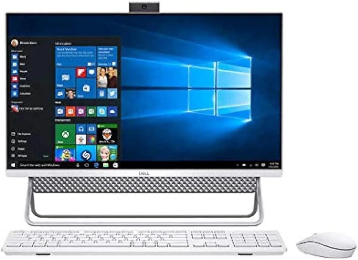 کامپیوتر رومیزی لمسی آل این وان Dell Inspiron 24 5000 Series | پردازنده نسل 11 اینتل Core i7-1165G7 | رم 16 گیگابایت | 256 گیگابایت SSD + 1 ترابایت HDD | کارت گرافیک NVIDIA GeForce MX330 | کیبورد و ماوس | ویندوز 10 هوم