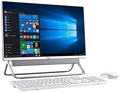 کامپیوتر رومیزی لمسی آل این وان Dell Inspiron 24 5000 Series | پردازنده نسل 11 اینتل Core i7-1165G7 | رم 16 گیگابایت | 256 گیگابایت SSD + 1 ترابایت HDD | کارت گرافیک NVIDIA GeForce MX330 | کیبورد و ماوس | ویندوز 10 هوم