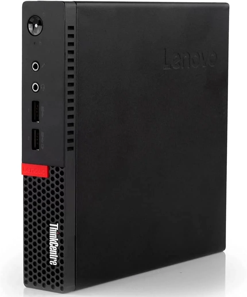 لنوو ThinkCentre M710q Tiny (بازسازی شده) (Core i5-7500T 2.7GHz، 8GB DDR4، 256GB SSD، WiFi، بلوتوث 4.1، ویندوز 10 پرو 64 بیتی)