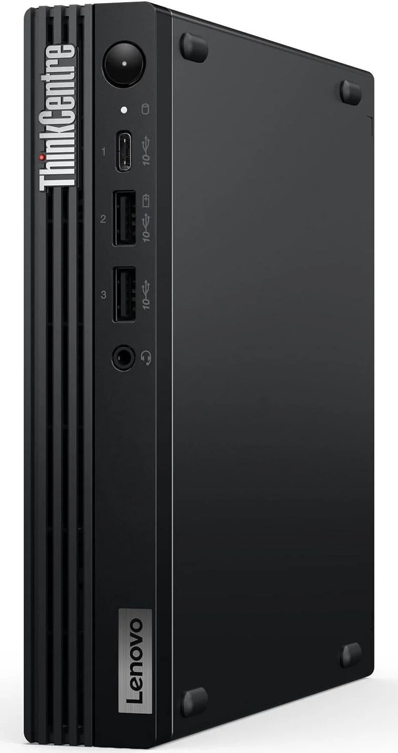 کامپیوتر رومیزی کوچک Lenovo ThinkCentre M75q Gen 5 با پردازنده AMD Ryzen 7 PRO 8700GE، رم 32 گیگابایتی DDR5، حافظه SSD 1 ترابایتی، گرافیک AMD Radeon، وای فای 6 و ویندوز 11 پرو کامپیوتر رومیزی کوچک Lenovo ThinkCentre M75q Gen 5 با پردازنده AMD Ryzen 7 PRO 8700GE، رم 32 گیگابایتی DDR5، حافظه SSD 1 ترابایتی، گرافیک AMD Radeon، وای فای 6 و ویندوز 11 پرو