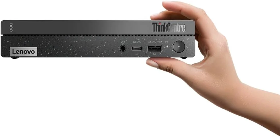 کامپیوتر رومیزی تجاری Lenovo ThinkCentre neo 50q Gen 4 MFF، پردازنده نسل سیزدهم Intel Core i5-13420H، رم 16 گیگابایتی، SSD 512 گیگابایتی PCIe، پورت نمایشگر، HDMI، RJ-45، Wi-Fi 6، Windows 11 Pro کامپیوتر رومیزی تجاری Lenovo ThinkCentre neo 50q Gen 4 MFF، پردازنده نسل سیزدهم Intel Core i5-13420H، رم 16 گیگابایتی، SSD 512 گیگابایتی PCIe، پورت نمایشگر، HDMI، RJ-45، Wi-Fi 6، Windows 11 Pro