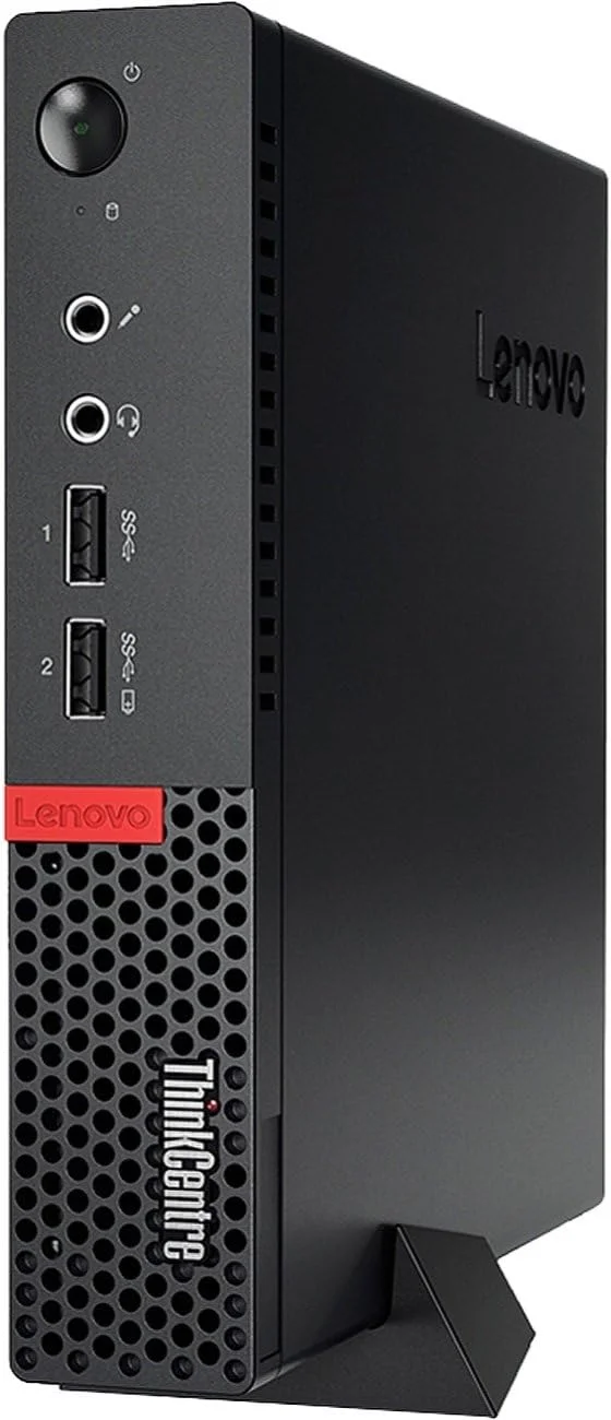 لنوو ThinkCentre M710q Tiny - 10MR0004US (Core i5-7500T 2.7GHz، 8GB DDR4، 256GB SSD، بلوتوث 4.1، ویندوز 10 پرو 64)