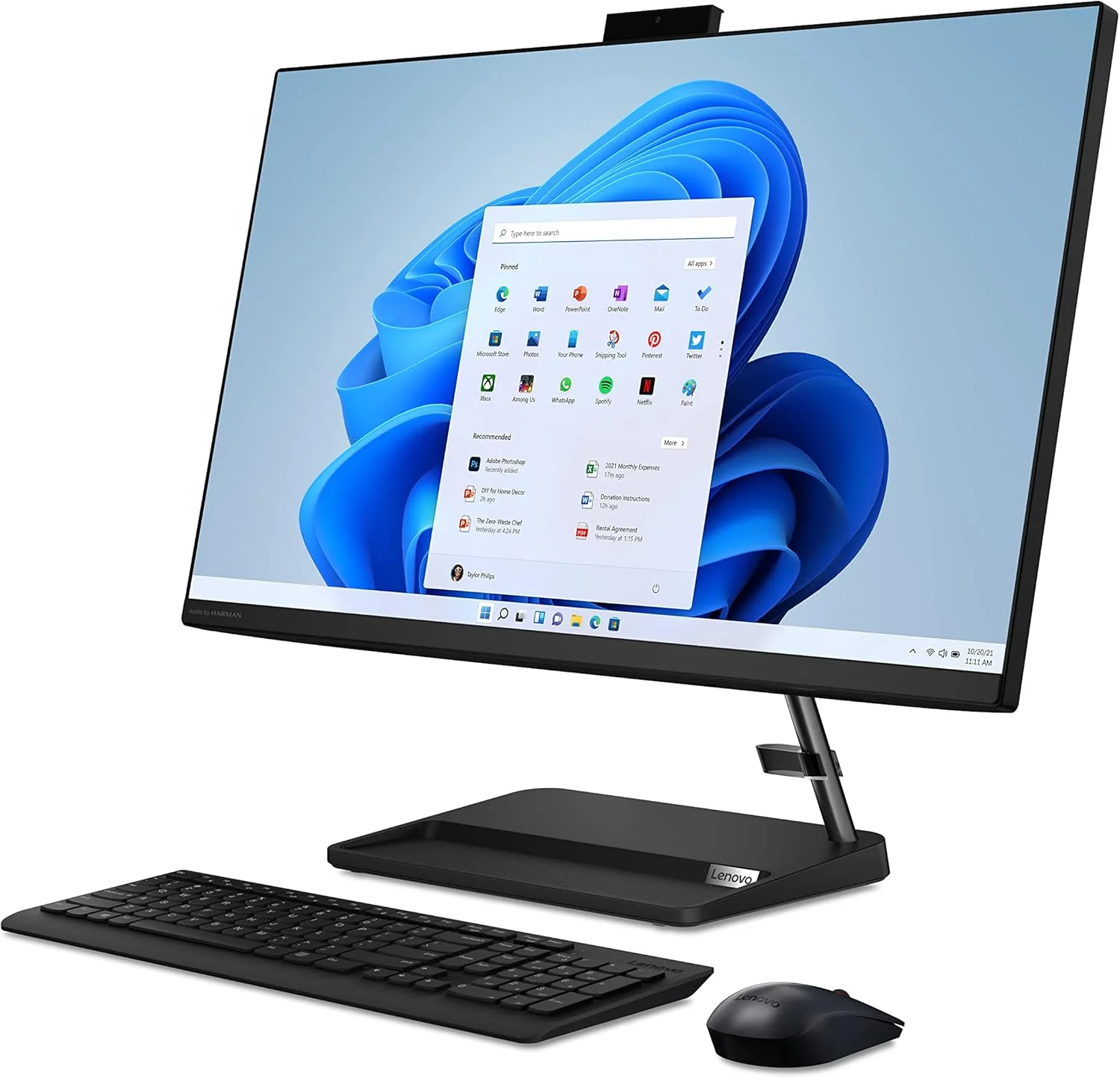 کامپیوتر همه کاره لنوو IdeaCentre AIO 3i - 2022 - صفحه نمایش لمسی 27 اینچی FHD - دوربین 5 مگاپیکسلی - ویندوز 11 هوم - 8 گیگابایت رم - 512 گیگابایت حافظه - پردازنده Intel Core i5-1240P - مشکی - شامل ماوس و کیبورد کامپیوتر همه کاره لنوو IdeaCentre AIO 3i - 2022 - صفحه نمایش لمسی 27 اینچی FHD - دوربین 5 مگاپیکسلی - ویندوز 11 هوم - 8 گیگابایت رم - 512 گیگابایت حافظه - پردازنده Intel Core i5-1240P - مشکی - شامل ماوس و کیبورد