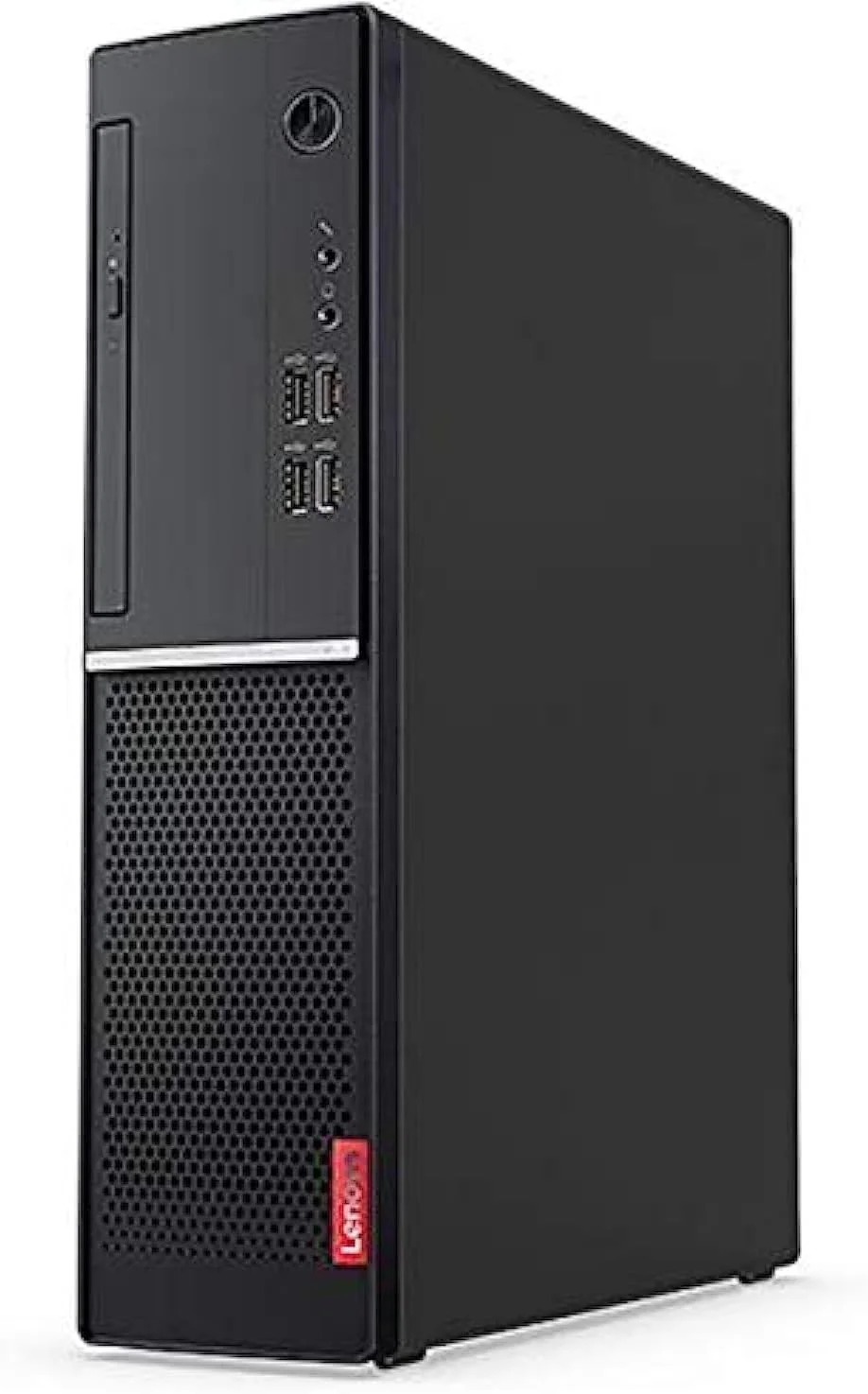 کامپیوتر رومیزی لنوو ThinkCenter V520 Tower، پردازنده نسل هفتم Intel Core i3-7100، رم 4 گیگابایتی، هارد دیسک 500 گیگابایتی، DVD+/-RW، DOS