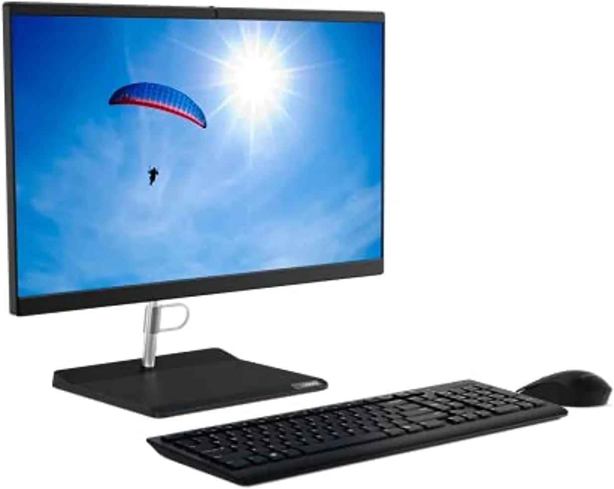 کامپیوتر همه کاره لنوو V50a 22 AIO، صفحه نمایش 21.5 اینچی FHD بدون لمس، پردازنده i7 10700T، حافظه رم 8 گیگابایت DDR4، هارد دیسک 1 ترابایت 5400rpm، ویندوز 10 پرو 64 بیتی، 1 سال گارانتی حمل به مرکز خدمات، دارای ورودی HDMI، خروجی HDMI، مشکی کلاغی