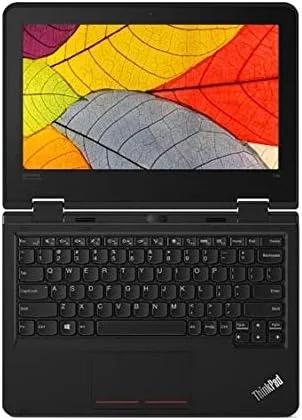 لپ تاپ لنوو Chromebook ThinkPad 11e (بازسازی شده، پردازنده Intel Celeron N Series، رم 4 گیگابایتی DDR3، هارد دیسک 16 گیگابایتی SATA، صفحه نمایش لمسی 11.6 اینچی)
