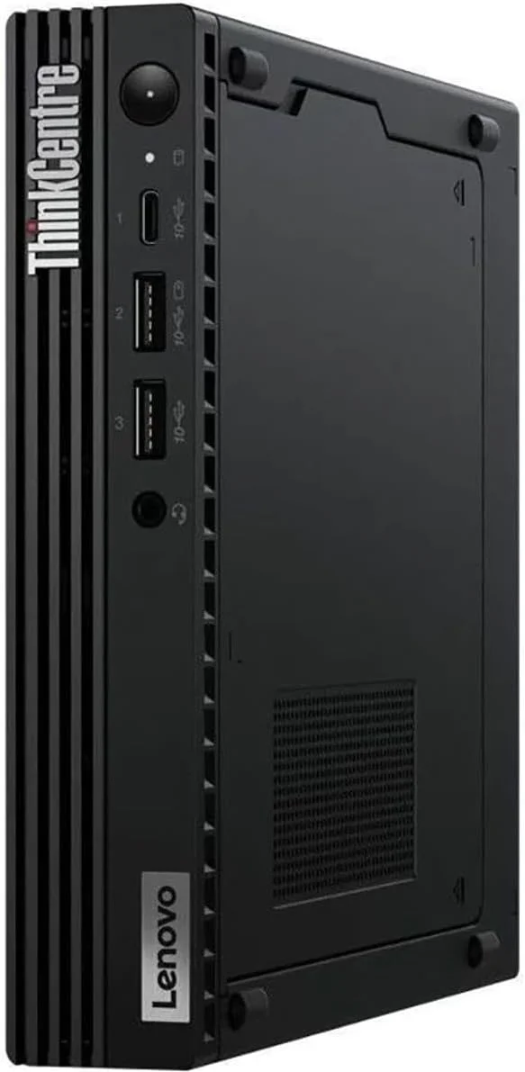 کامپیوتر رومیزی کوچک Lenovo ThinkCentre M90q Gen 3، پردازنده Intel Core i5-12500 3.0GHz، رم 16 گیگابایتی، SSD 256 گیگابایتی، ویندوز 11 پرو، مشکی
