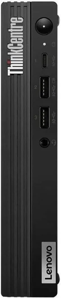 کامپیوتر رومیزی کوچک Lenovo ThinkCentre M90q Gen 3، پردازنده Intel Core i5-12500 3.0GHz، رم 16 گیگابایتی، SSD 256 گیگابایتی، ویندوز 11 پرو، مشکی