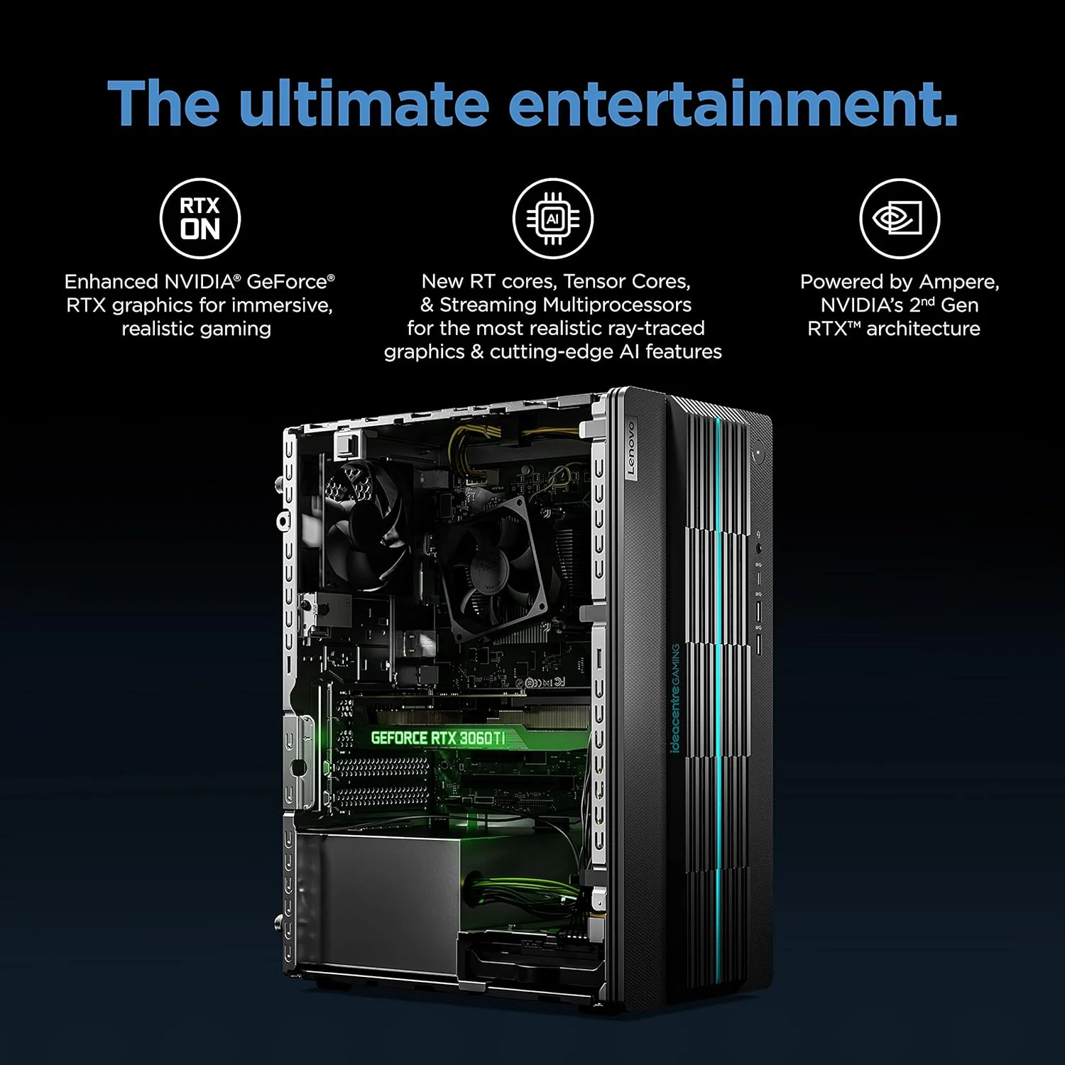 کامپیوتر گیمینگ Lenovo IdeaCentre Gaming 5i - 2022 - دسکتاپ گیمینگ - NVIDIA GeForce RTX 3060 - Intel i5 12400 - رم 16 گیگابایتی - هارد 1 ترابایتی + SSD 512 گیگابایتی - ویندوز 11 - مشکی - ماوس و کیبورد - اشتراک 3 ماهه رایگان Xbox GamePass کامپیوتر گیمینگ Lenovo IdeaCentre Gaming 5i - 2022 - دسکتاپ گیمینگ - NVIDIA GeForce RTX 3060 - Intel i5 12400 - رم 16 گیگابایتی - هارد 1 ترابایتی + SSD 512 گیگابایتی - ویندوز 11 - مشکی - ماوس و کیبورد - اشتراک 3 ماهه رایگان Xbox GamePass