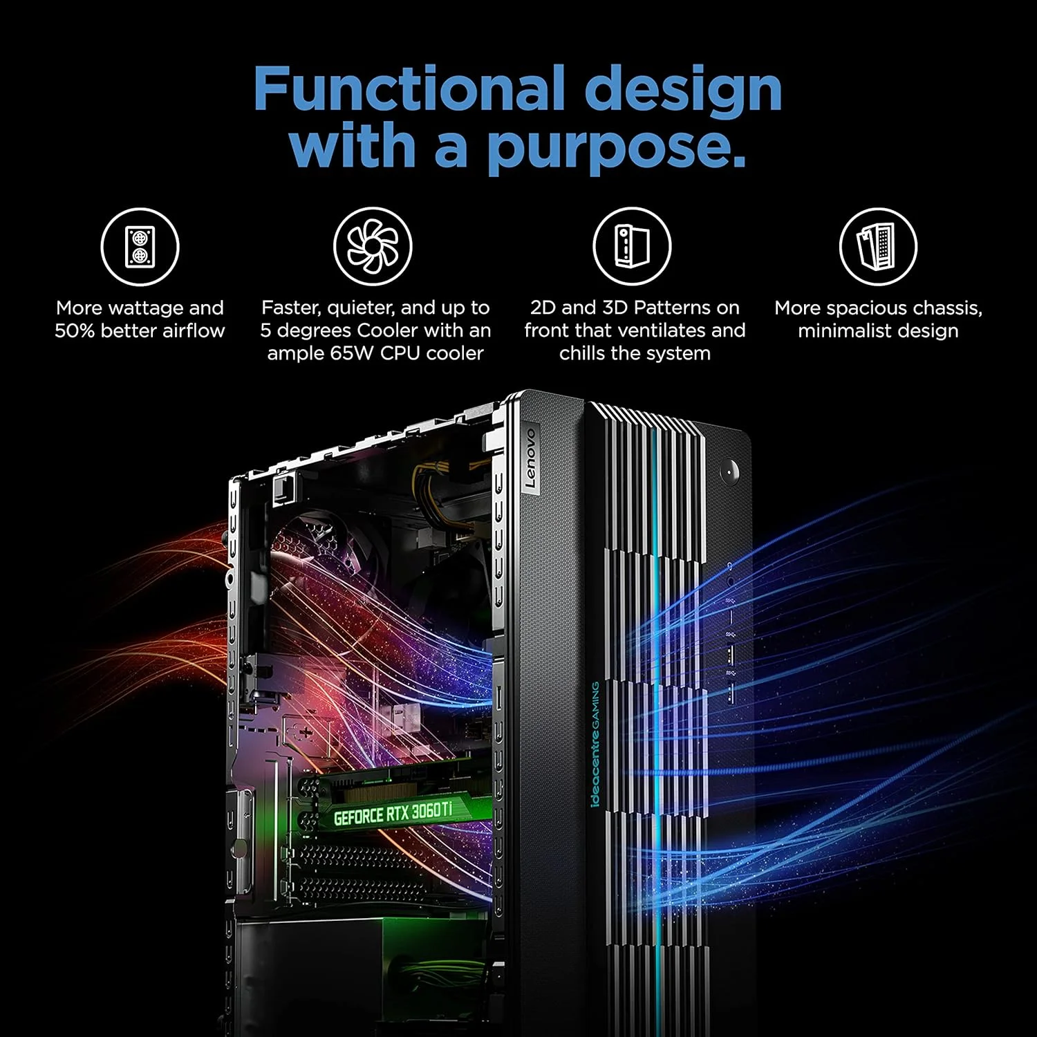 کامپیوتر گیمینگ Lenovo IdeaCentre Gaming 5i - 2022 - دسکتاپ گیمینگ - NVIDIA GeForce RTX 3060 - Intel i5 12400 - رم 16 گیگابایتی - هارد 1 ترابایتی + SSD 512 گیگابایتی - ویندوز 11 - مشکی - ماوس و کیبورد - اشتراک 3 ماهه رایگان Xbox GamePass کامپیوتر گیمینگ Lenovo IdeaCentre Gaming 5i - 2022 - دسکتاپ گیمینگ - NVIDIA GeForce RTX 3060 - Intel i5 12400 - رم 16 گیگابایتی - هارد 1 ترابایتی + SSD 512 گیگابایتی - ویندوز 11 - مشکی - ماوس و کیبورد - اشتراک 3 ماهه رایگان Xbox GamePass