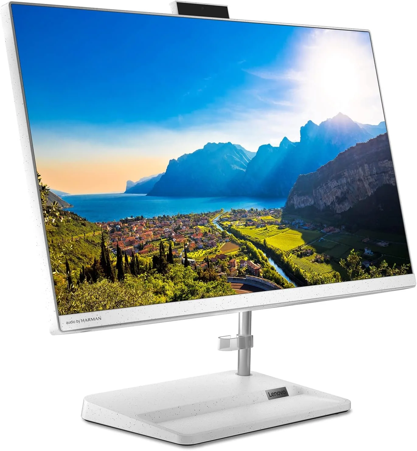 کامپیوتر همه کاره لنوو IdeaCentre AIO 3 با صفحه نمایش 23.8 اینچی Full HD IPS (پردازنده AMD Ryzen 5 3500U/ رم 8 گیگابایت/ حافظه SSD 512 گیگابایت/ ویندوز 10/ MS Office/ کارت گرافیک AMD Radeon/ دوربین HD 720p/ کیبورد و ماوس بی سیم/ سفید)، F0FX006KIN کامپیوتر همه کاره لنوو IdeaCentre AIO 3 با صفحه نمایش 23.8 اینچی Full HD IPS (پردازنده AMD Ryzen 5 3500U/ رم 8 گیگابایت/ حافظه SSD 512 گیگابایت/ ویندوز 10/ MS Office/ کارت گرافیک AMD Radeon/ دوربین HD 720p/ کیبورد و ماوس بی سیم/ سفید)، F0FX006KIN