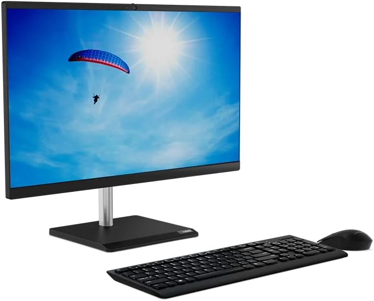 کامپیوتر همه کاره لنوو V50a-24 AIO، صفحه نمایش لمسی 23.8 اینچی FHD، پردازنده i5-10400T، حافظه رم 4 گیگابایتی DDR4، هارد دیسک 1 ترابایتی 5400rpm، DVD±RW، کارت گرافیک AMD Radeon 625 2GB، وای فای + بلوتوث (1X1 AC)، کارت خوان 3 در 1، ویندوز 10 پرو 64 بیتی، یک سال گارانتی حمل به مرکز خدمات (HDMI-In, HDMI-Out)