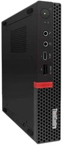 کامپیوتر رومیزی Lenovo ThinkCentre M720q، پردازنده Intel Core i3-8100T (نسل هشتم) 3.1 گیگاهرتز، 8 گیگابایت رم DDR4 SDRAM، 128 گیگابایت SSD، ویندوز 10 پرو 64 بیتی (10T7003HUS)