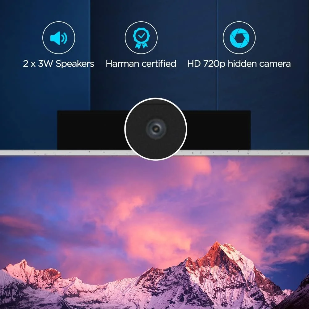 کامپیوتر همه کاره لنوو IdeaCentre AIO 3 با صفحه نمایش 23.8 اینچی FHD IPS بدون حاشیه (AMD Ryzen 5/8GB/512GB SSD/Win 11/MS Office 2021/AMD Radeon Graphics/دوربین 720p/کیبورد و ماوس بی سیم/سفید)، F0G100H3IN کامپیوتر همه کاره لنوو IdeaCentre AIO 3 با صفحه نمایش 23.8 اینچی FHD IPS بدون حاشیه (AMD Ryzen 5/8GB/512GB SSD/Win 11/MS Office 2021/AMD Radeon Graphics/دوربین 720p/کیبورد و ماوس بی سیم/سفید)، F0G100H3IN