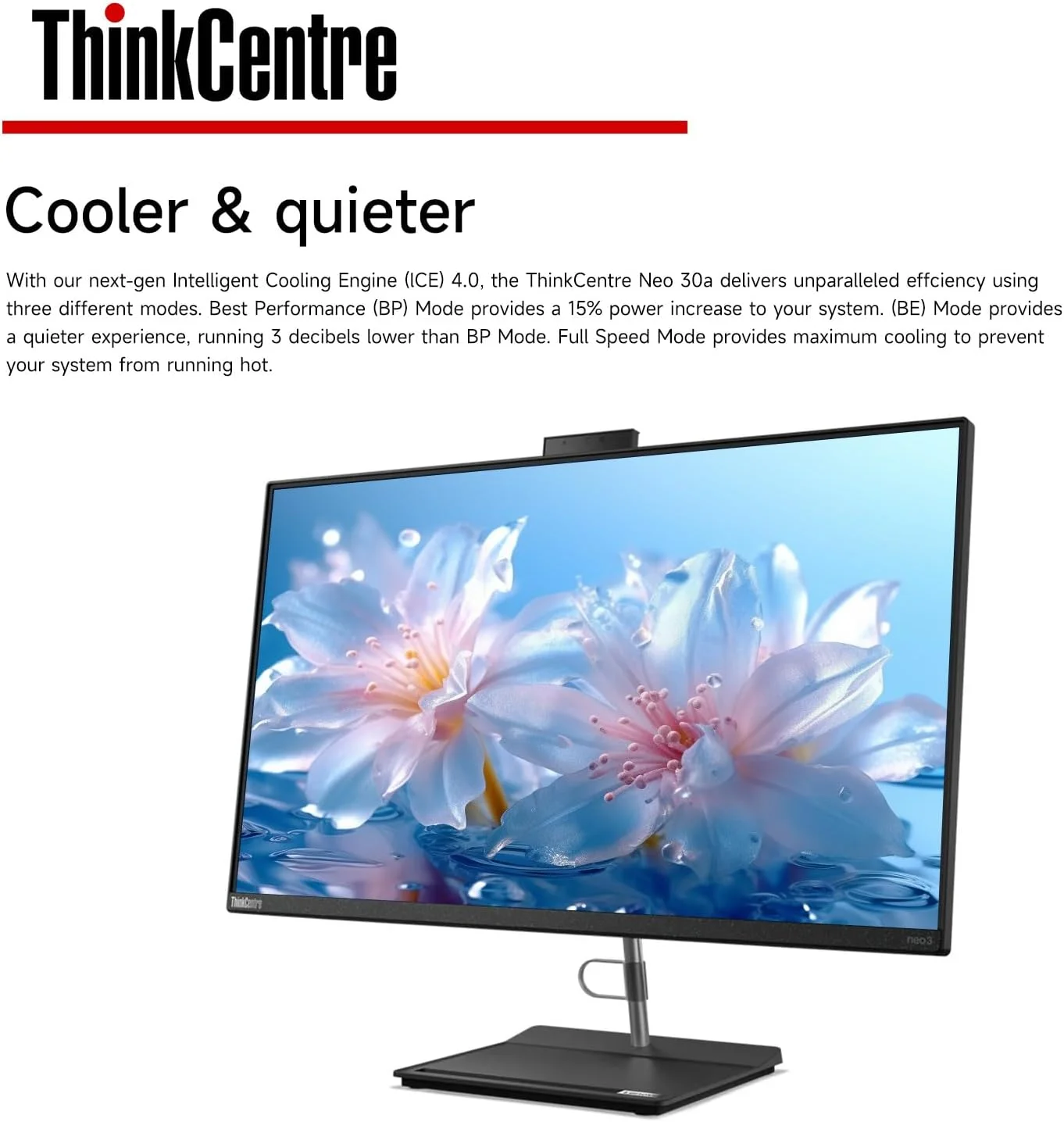 کامپیوتر همه کاره تجاری لنوو ThinkCentre M90a، صفحه نمایش 23.8 اینچی FHD IPS، پردازنده Intel Core i5-10500، وای فای 6، رم 16 گیگابایتی، SSD 512 گیگابایتی، وب کم 1080P، DVD-RW، DisplayPort، RJ-45، ویندوز 11 پرو