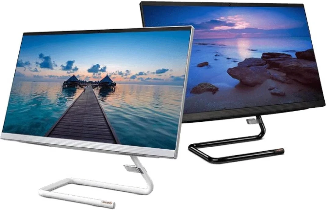 کامپیوتر همه کاره لنوو IdeaCentre AIO340، صفحه نمایش لمسی 23.8 اینچی FHD، پردازنده Intel Core i5-10400T، رم 8 گیگابایتی، حافظه SSD 512 گیگابایتی، گرافیک AMD Radeon 625 2G GDDR5، ویندوز 10، رنگ سفید - [F0EU00ATAX]
