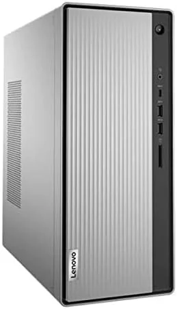 کامپیوتر رومیزی لنوو IdeaCentre 5i، پردازنده نسل دهم i7-10700 (تا 4.80 گیگاهرتز با Turbo Boost، 8 هسته)، گرافیک UHD 630، 16 گیگابایت DDR4 (2 x 8GB)، 512 گیگابایت SSD + 1 ترابایت HDD، DVD±RW 9.0mm، ویندوز 10