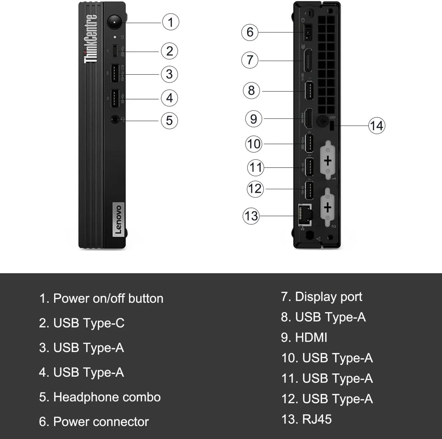 کامپیوتر رومیزی لنوو ThinkCentre M720t کامپیوتر رومیزی لنوو ThinkCentre M720t