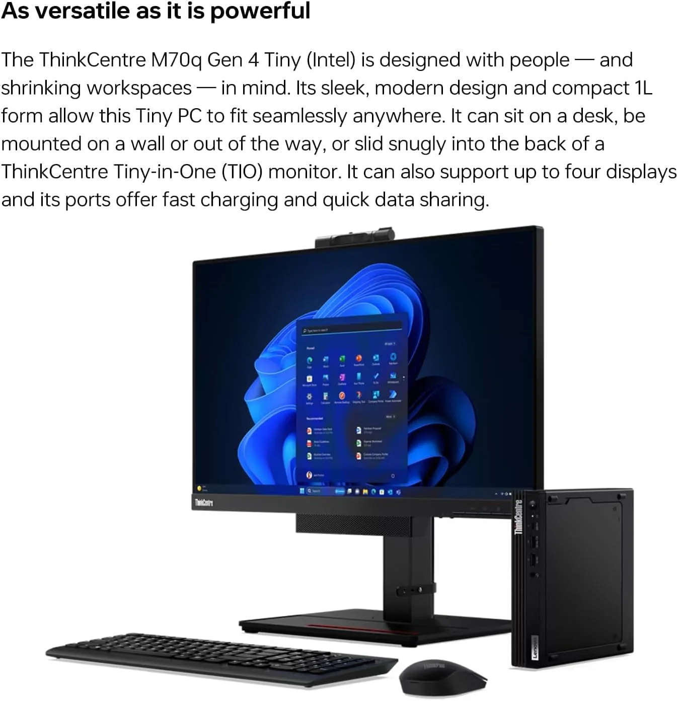 کامپیوتر رومیزی لنوو ThinkCentre M720t کامپیوتر رومیزی لنوو ThinkCentre M720t