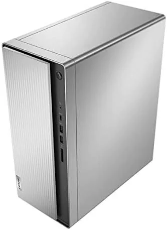 کامپیوتر رومیزی لنوو IdeaCentre 5i، پردازنده نسل دهم i7-10700 (تا 4.80 گیگاهرتز با Turbo Boost، 8 هسته)، گرافیک UHD 630، 16 گیگابایت DDR4 (2 x 8GB)، 512 گیگابایت SSD + 1 ترابایت HDD، DVD±RW 9.0mm، ویندوز 10