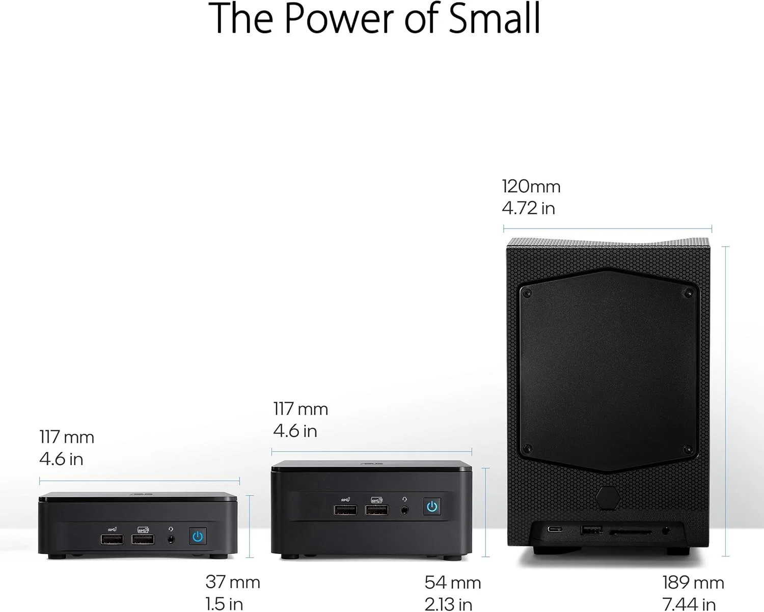 کامپیوتر رومیزی barebone ایسوس NUC 12 Pro (پردازنده Intel Core i5-1250P، Intel vPro، گرافیک Intel UHD، بدون حافظه، بدون سیستم عامل، بدون کابل برق)