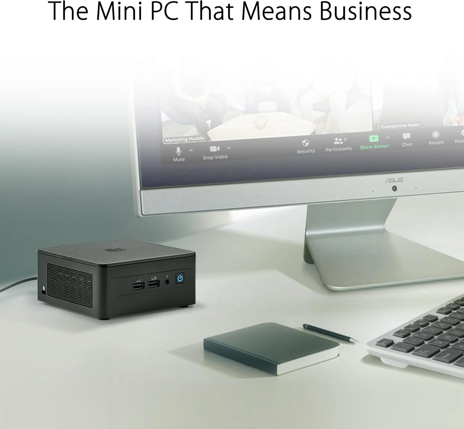 کامپیوتر رومیزی barebone ایسوس NUC 13 Pro (پردازنده Intel Core i5-1350P، vPro، گرافیک Intel UHD، بدون حافظه رم، بدون حافظه ذخیره سازی، بدون سیستم عامل، بدون کابل برق)