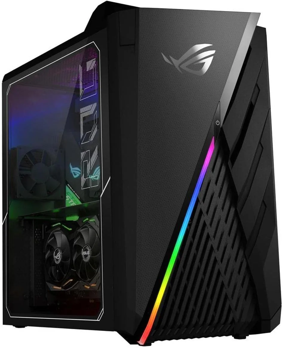 کامپیوتر گیمینگ ASUS ROG Strix GA35، کارت گرافیک GeForce RTX 3090، پردازنده AMD Ryzen 9 5900X، رم 32 گیگابایتی DDR4، حافظه SSD PCIe 1 ترابایتی + هارد دیسک 2 ترابایتی، دو محفظه SSD با قابلیت تعویض سریع، ROG Scope & Chakram، ویندوز 11 Professional، GA35DX-XH999