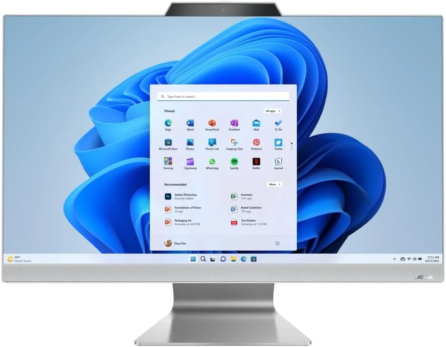 ایسوس Zen AiO 27 اینچ R5-7520U 16GB 512GB M.2 M3702WFAK-WA003W ویندوز 11 پرو