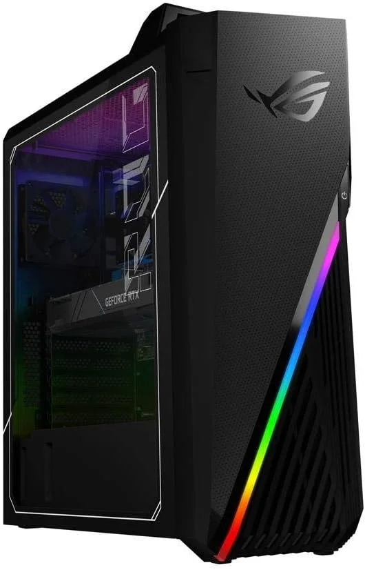 کامپیوتر رومیزی گیمینگ ایسوس ROG Strix GA15DH، AMD Ryzen 7 3700X، GeForce GTX 1660 Ti، رم 16 گیگابایتی DDR4، SSD 512 گیگابایتی PCIe، Wi-Fi 5، ویندوز 10 هوم، GA15DH-BS762