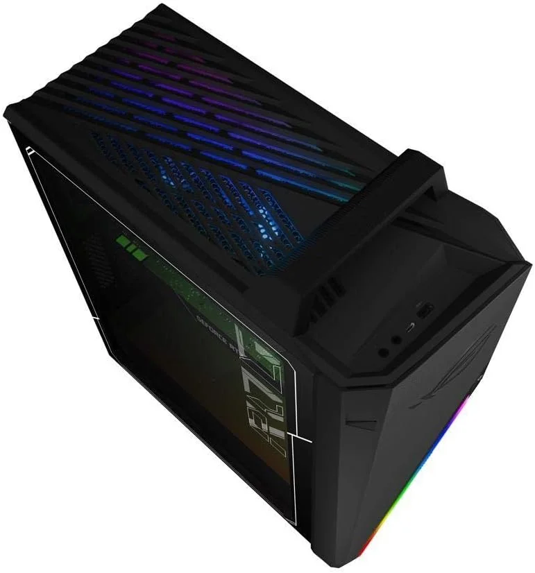 کامپیوتر رومیزی گیمینگ ایسوس ROG Strix GA15DH، AMD Ryzen 7 3700X، GeForce GTX 1660 Ti، رم 16 گیگابایتی DDR4، SSD 512 گیگابایتی PCIe، Wi-Fi 5، ویندوز 10 هوم، GA15DH-BS762