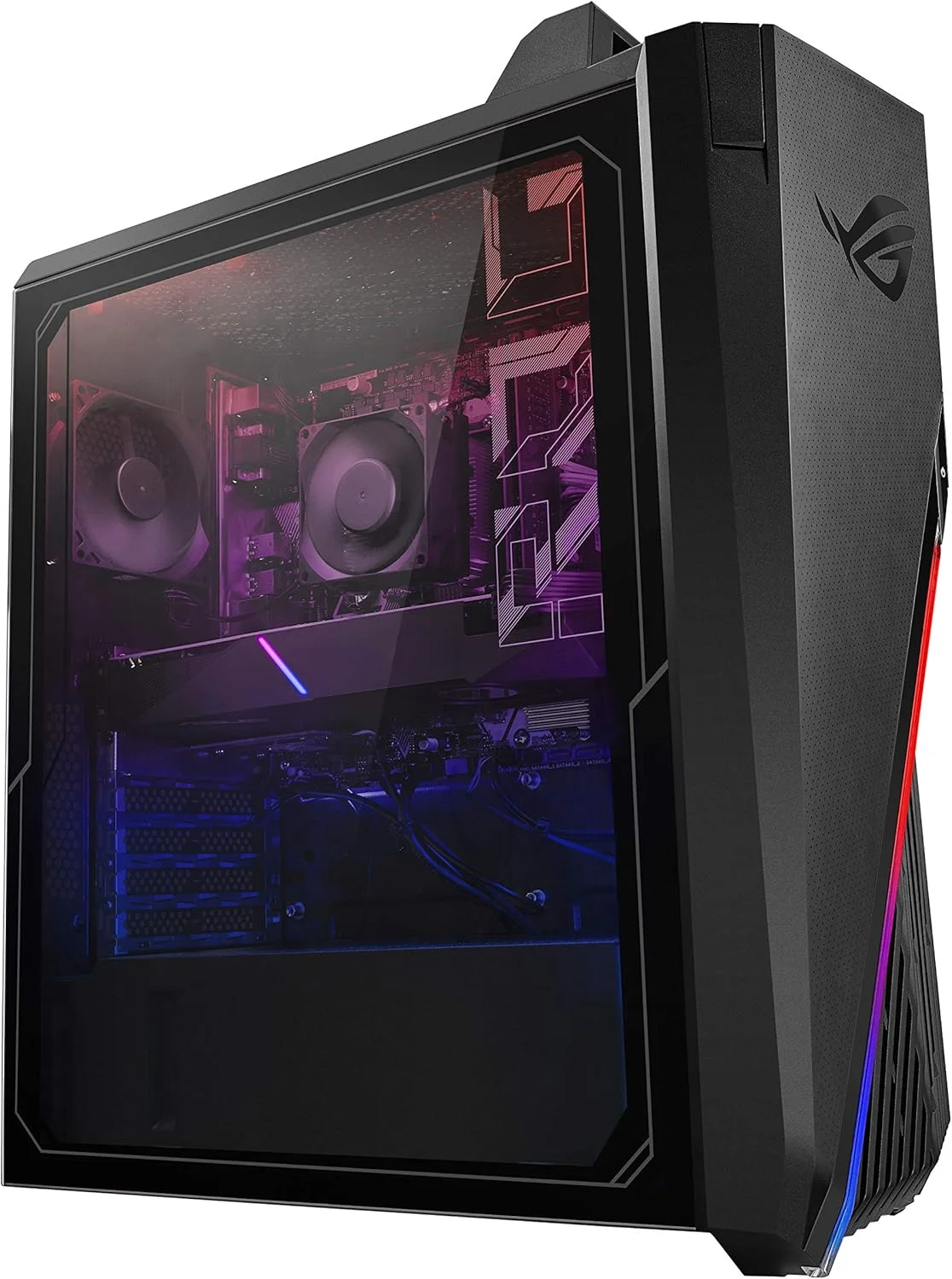 کامپیوتر رومیزی گیمینگ ایسوس ROG Strix GA15DH، AMD Ryzen 7 3700X، GeForce GTX 1660 Ti، رم 16 گیگابایتی DDR4، SSD 512 گیگابایتی PCIe، Wi-Fi 5، ویندوز 10 هوم، GA15DH-BS762
