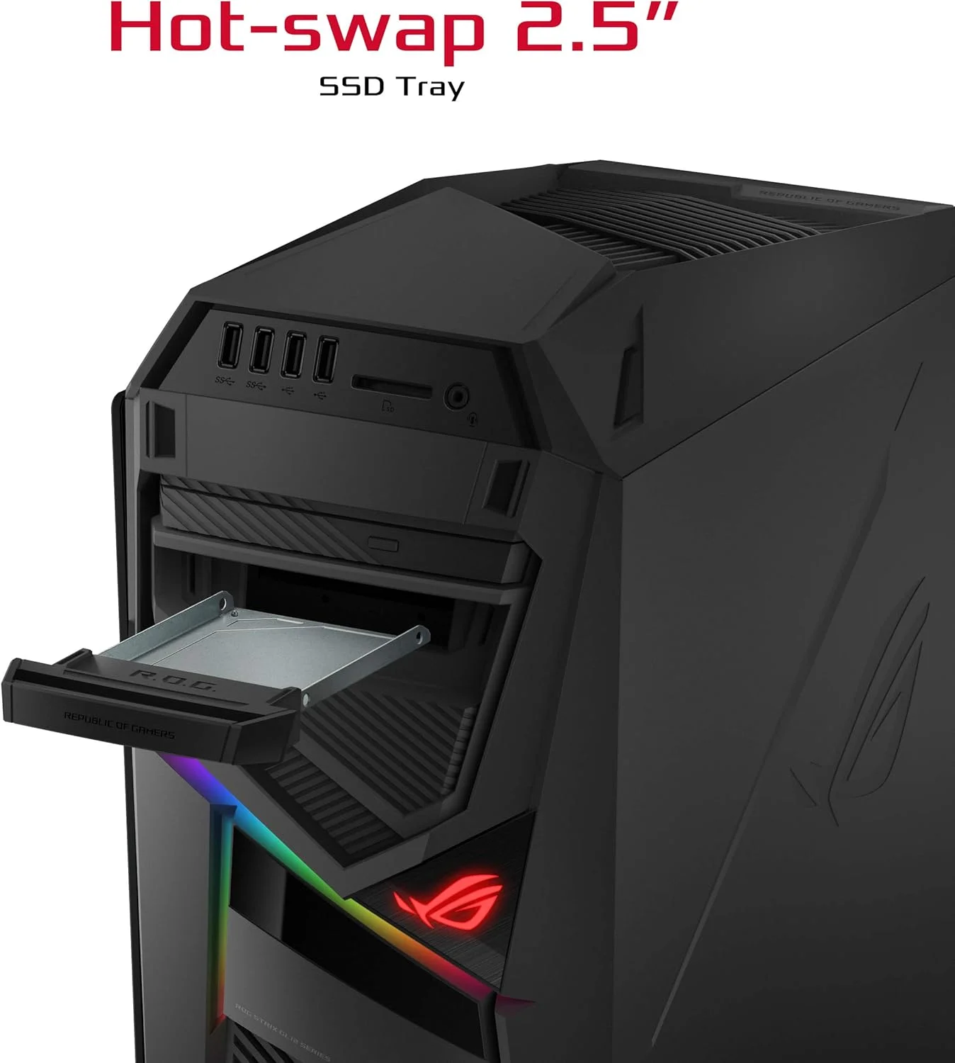 کامپیوتر گیمینگ ASUS ROG Strix GL12، نسل نهم پردازنده 8 هسته ای Intel Core i7-9700K اورکلاک شده، کارت گرافیک NVIDIA GeForce RTX 2080 8GB، رم 16GB DDR4، حافظه SSD 1TB M.2، ویندوز 10 پرو، خاکستری آهنی، GL12CX-XB781 کامپیوتر گیمینگ ASUS ROG Strix GL12، نسل نهم پردازنده 8 هسته ای Intel Core i7-9700K اورکلاک شده، کارت گرافیک NVIDIA GeForce RTX 2080 8GB، رم 16GB DDR4، حافظه SSD 1TB M.2، ویندوز 10 پرو، خاکستری آهنی، GL12CX-XB781