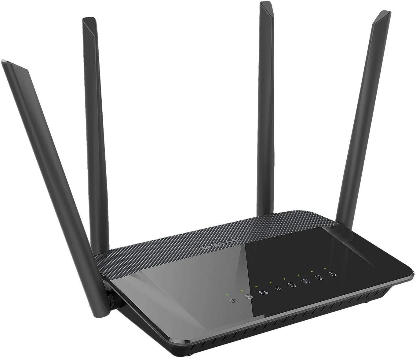 روتر بی سیم دی-لینک AC1200 دو بانده (11a/b/g/n/ac)، 4 پورت اترنت، 4 آنتن خارجی، PPPoE دسترسی دوگانه (PPPoE روسی)، سرویس فیلترینگ محتوای وب Yandex.DNS، دوشاخه برق UK