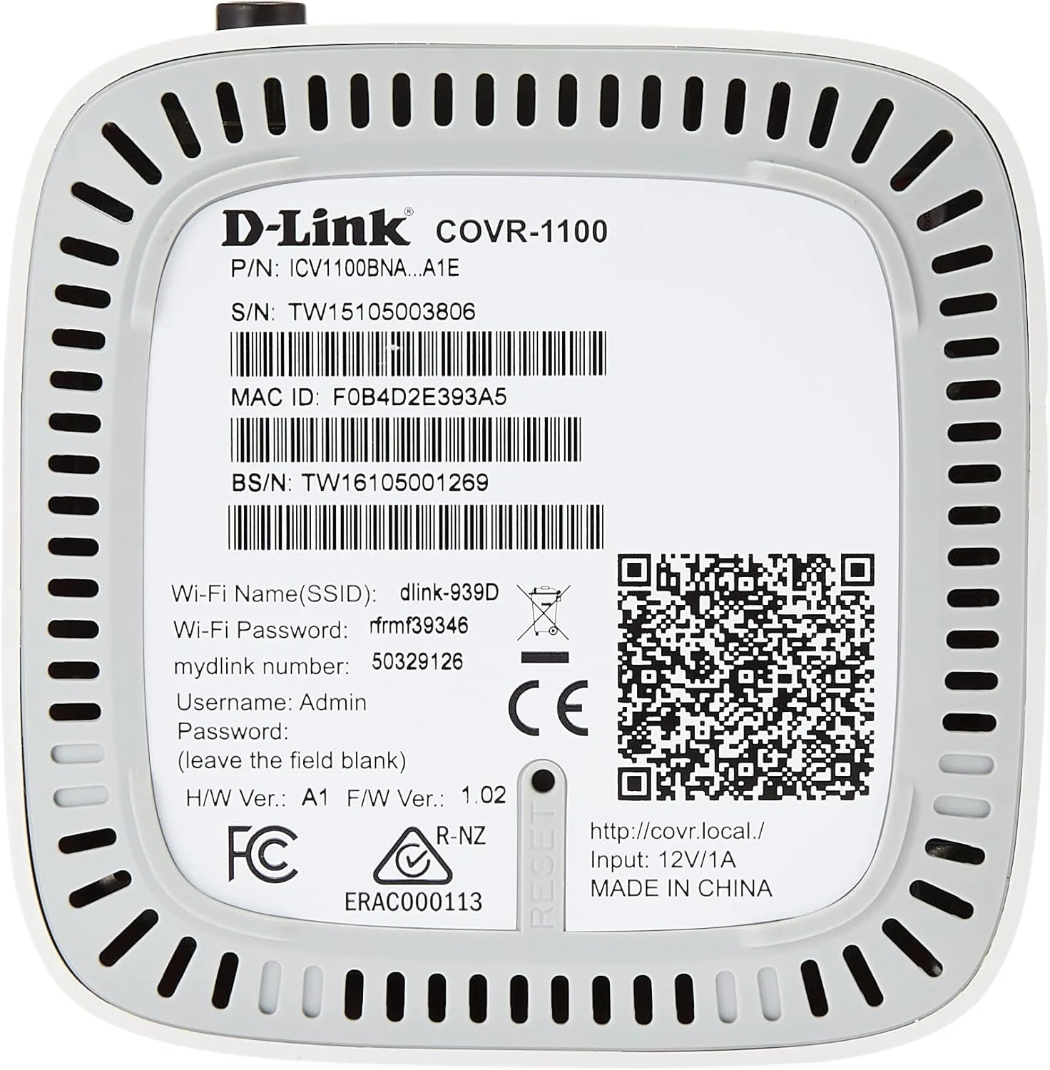 سیستم وای فای مش خانگی دو بانده D-Link COVR 1103, AC1200