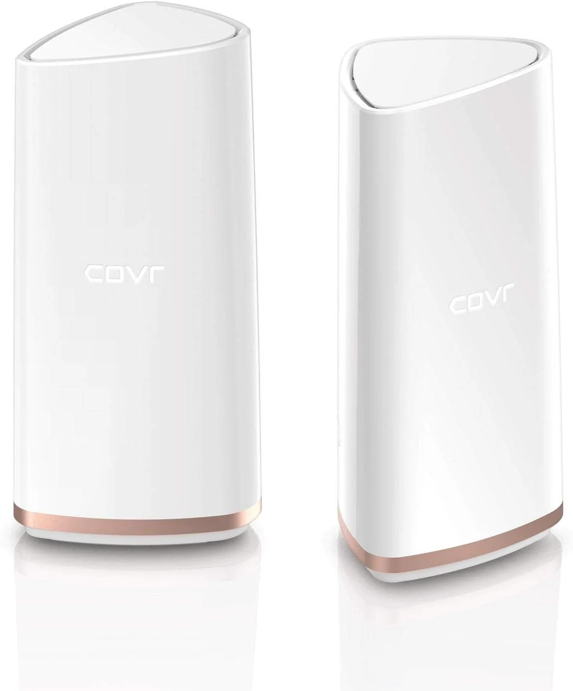 کیت وای فای مش تری باند هوشمند D-Link Covr AC2200 برای کل خانه، Wave2 MU-MIMO، هدایت هوشمند/توزیع بار، حالت روتر/AP/تقویت کننده (تشخیص خودکار)، (بسته 2 عددی)، دوشاخه UK/EU