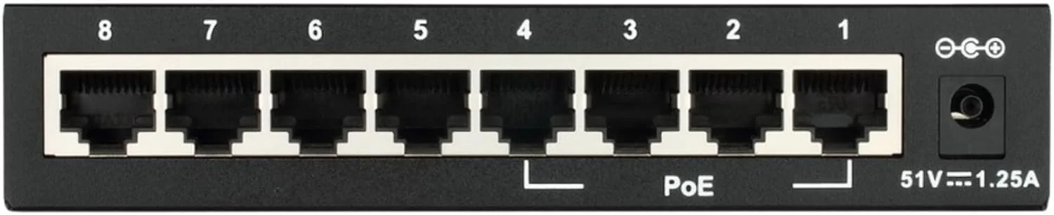 سوئیچ D-Link des-1008 Pa – سوئیچ شبکه (غیر مدیریتی، اترنت سریع (10/100)، IEEE 802.3، IEEE 802.3 Af، IEEE 802.3U، IEEE 802.3 X، 1000 ورودی، 1.6 گیگابیت بر ثانیه، 1 گیگابیت بر ثانیه) مشکی سوئیچ D-Link des-1008 Pa – سوئیچ شبکه (غیر مدیریتی، اترنت سریع (10/100)، IEEE 802.3، IEEE 802.3 Af، IEEE 802.3U، IEEE 802.3 X، 1000 ورودی، 1.6 گیگابیت بر ثانیه، 1 گیگابیت بر ثانیه) مشکی
