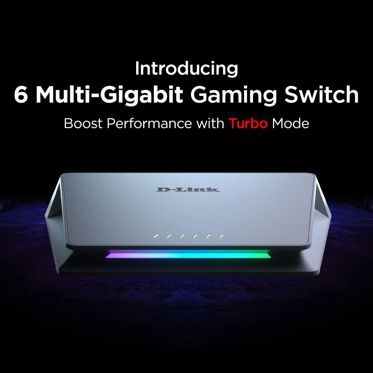سوییچ غیر مدیریتی 6 پورت MultiGigabit دسکتاپ D-Link DMS106XT
