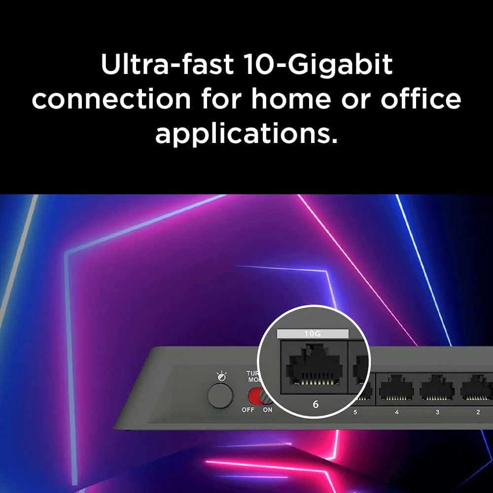سوییچ غیر مدیریتی 6 پورت MultiGigabit دسکتاپ D-Link DMS106XT