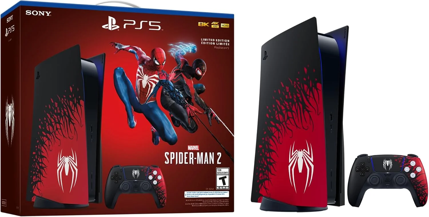 باندل نسخه محدود کنسول PlayStation®5 – Marvel’s Spider-Man 2 باندل نسخه محدود کنسول PlayStation®5 – Marvel’s Spider-Man 2