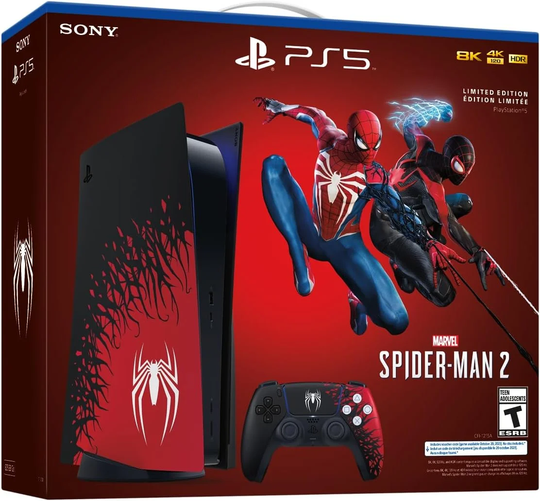 باندل نسخه محدود کنسول PlayStation®5 – Marvel’s Spider-Man 2 باندل نسخه محدود کنسول PlayStation®5 – Marvel’s Spider-Man 2