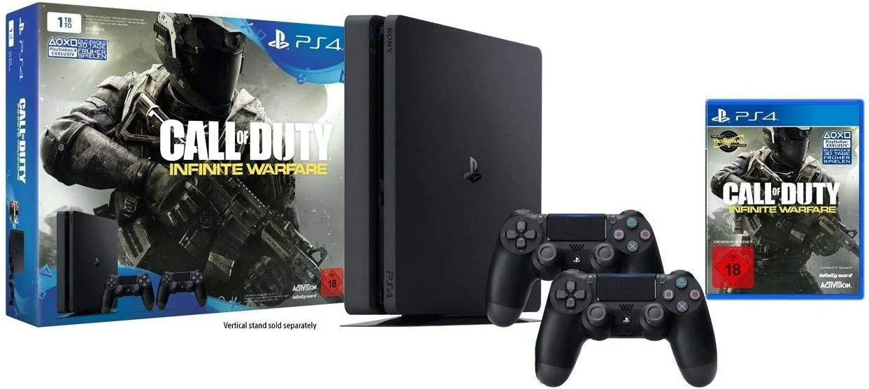 کنسول بازی سونی پلی استیشن 4 اسلیم 1 ترابایتی Call of Duty: Infinite Warfare به همراه 2 دسته